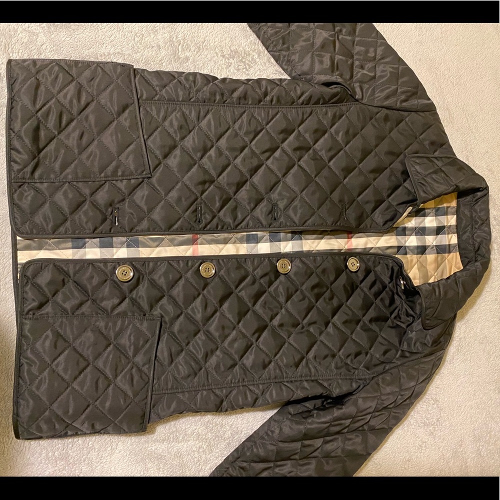 Burberry diamond quilted jacket